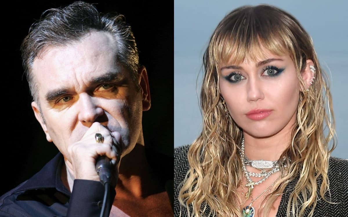Morrissey aclara por qué Miley Cyrus ya no saldrá en su nuevo disco