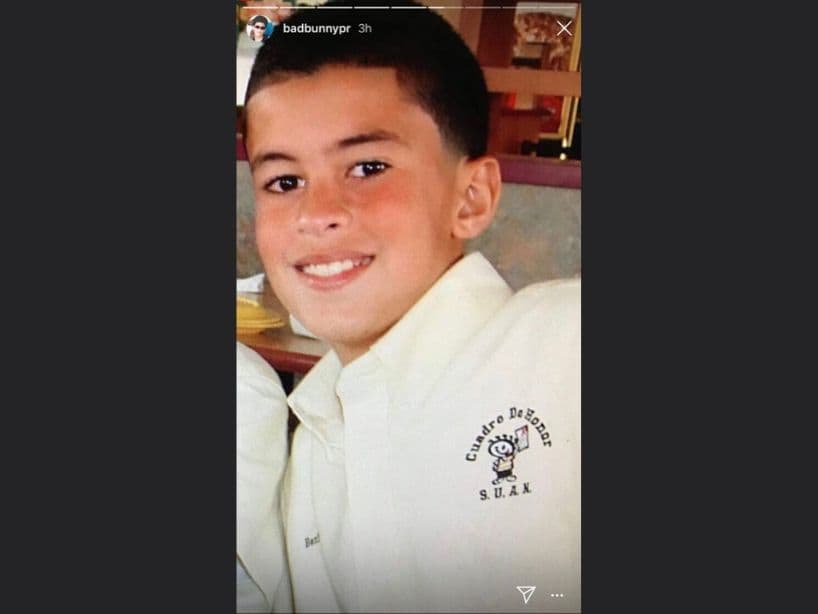 Bad Bunny cuanod era estudiante