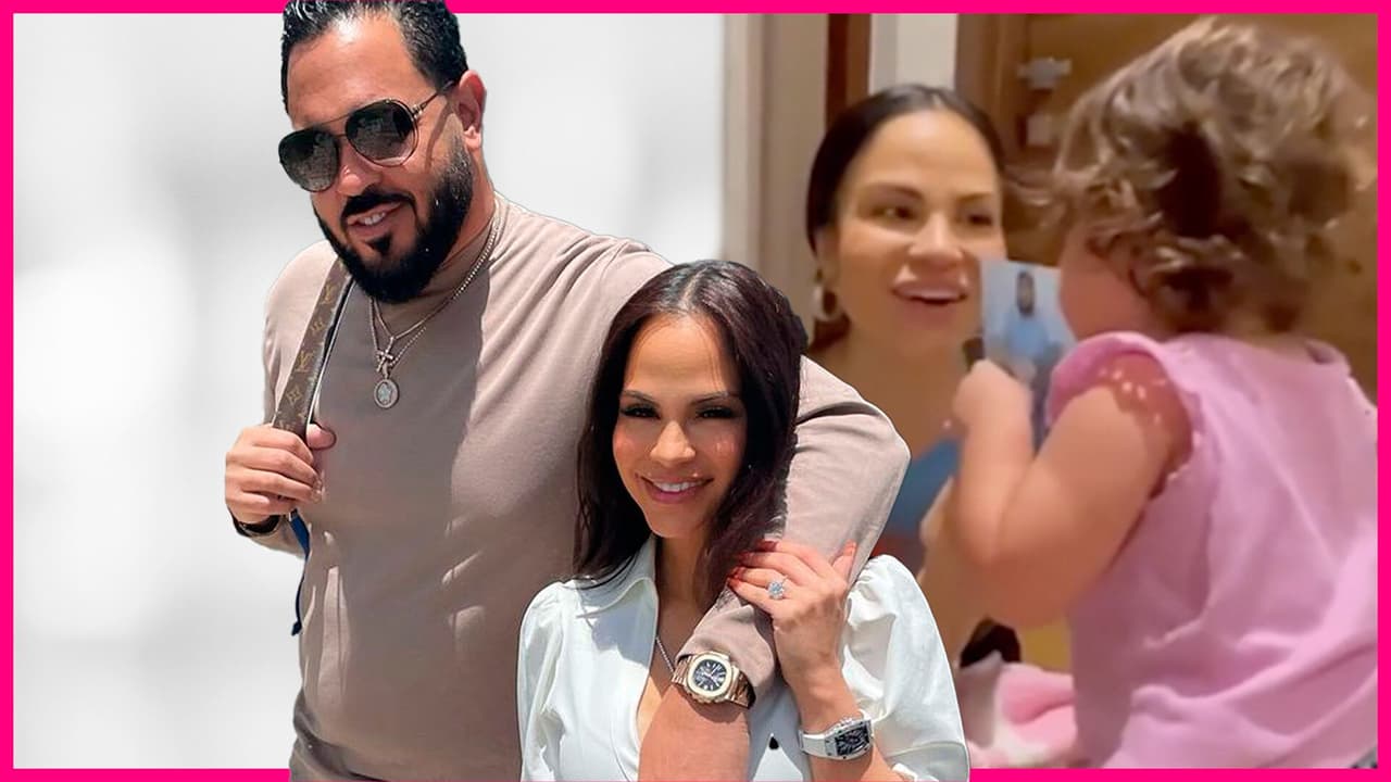 Hija de Natti Natasha da beso a foto de Raphy Pina y conmueve a todos