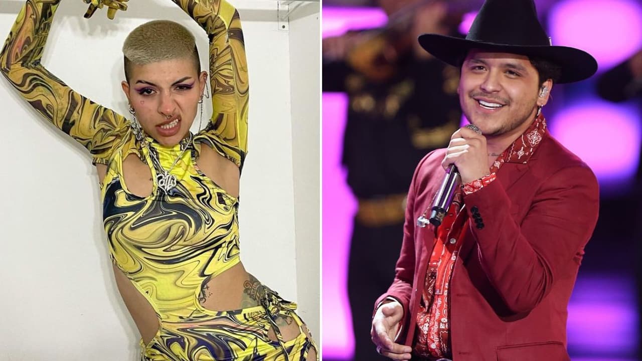 Cazzu tiene la mejor vista de Nodal: enamorada en el escenario