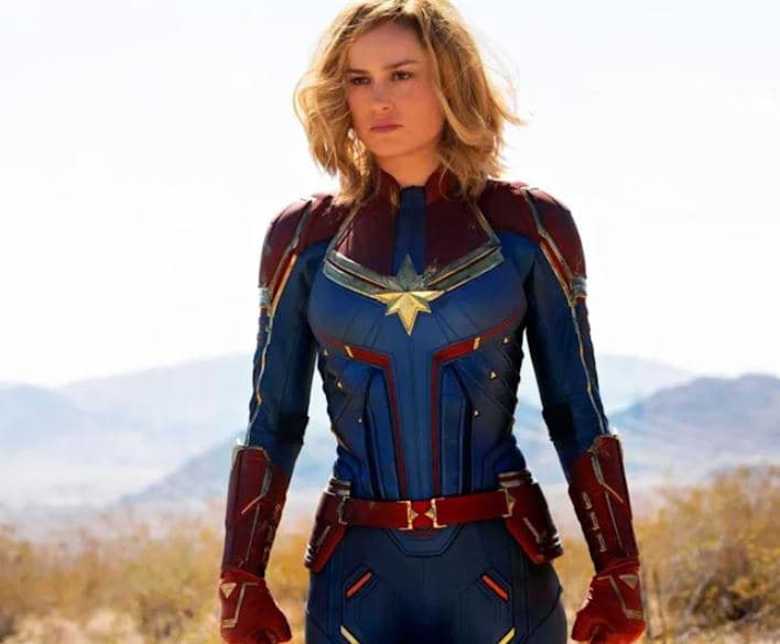 Brie Larson como Capitana Marvel