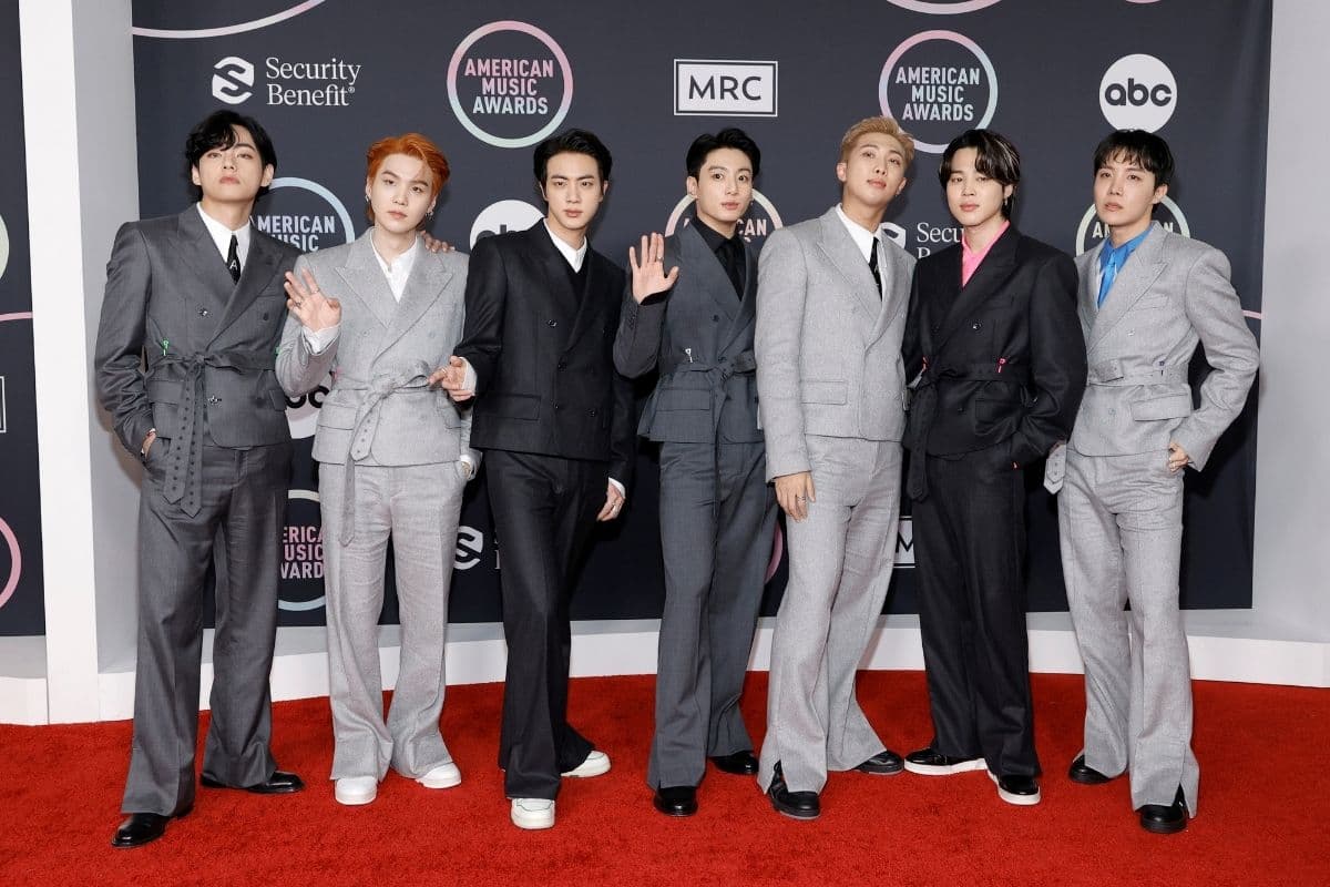 BTS en los American Music Awards 2021
