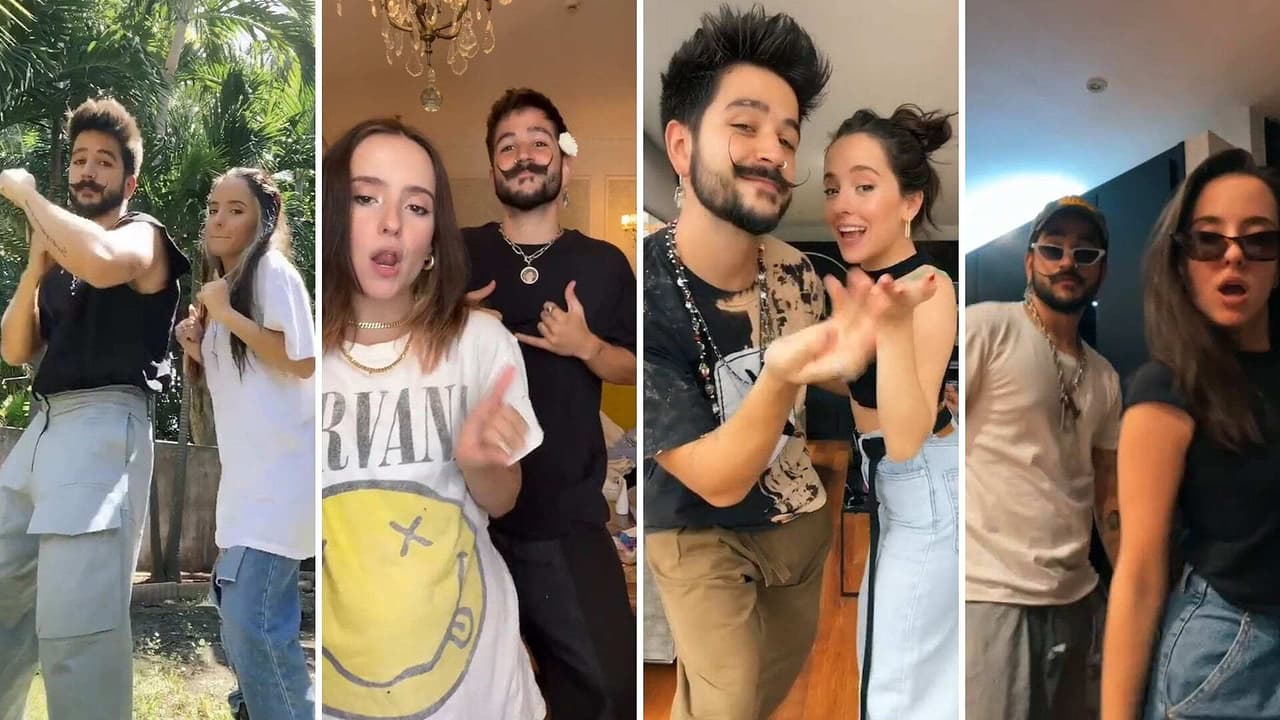 Camilo y Evaluna: las veces que conquistaron con sus retos en TikTok