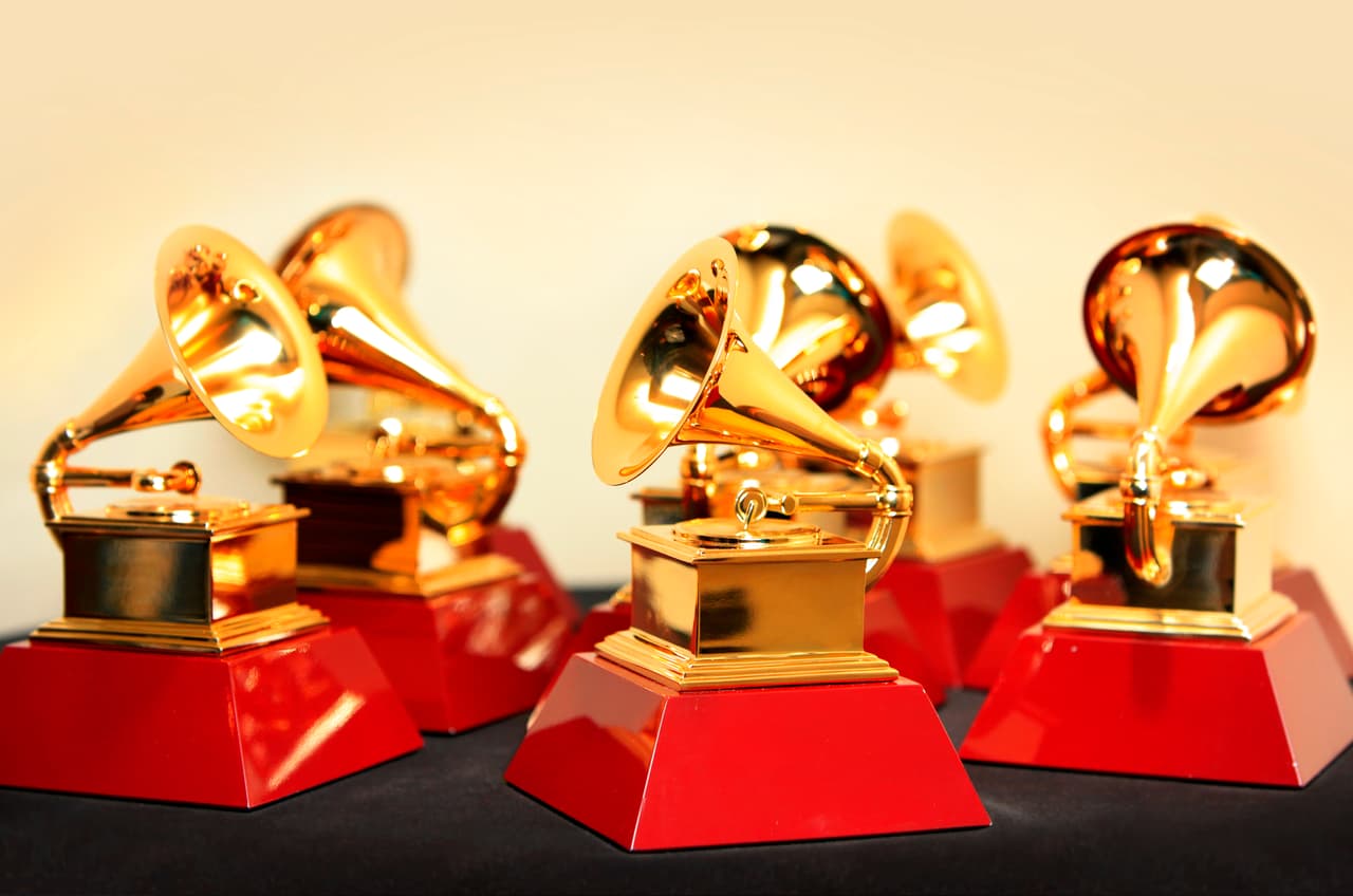 GRAMMY STATUE Las Vegas, NV November 21, 2013 ��Kurt Krieger (Photo by Kurt Krieger/Corbis via Getty Images)