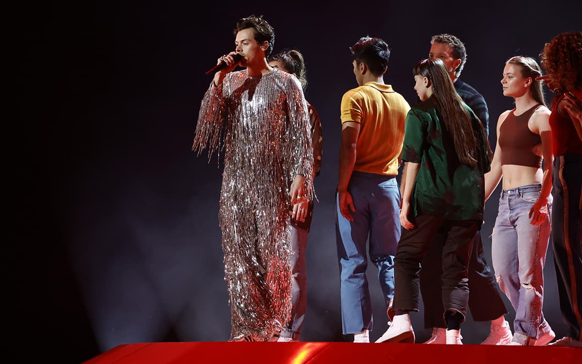 Grammy: Falla en escenario puso en peligro la presentación de Harry Styles