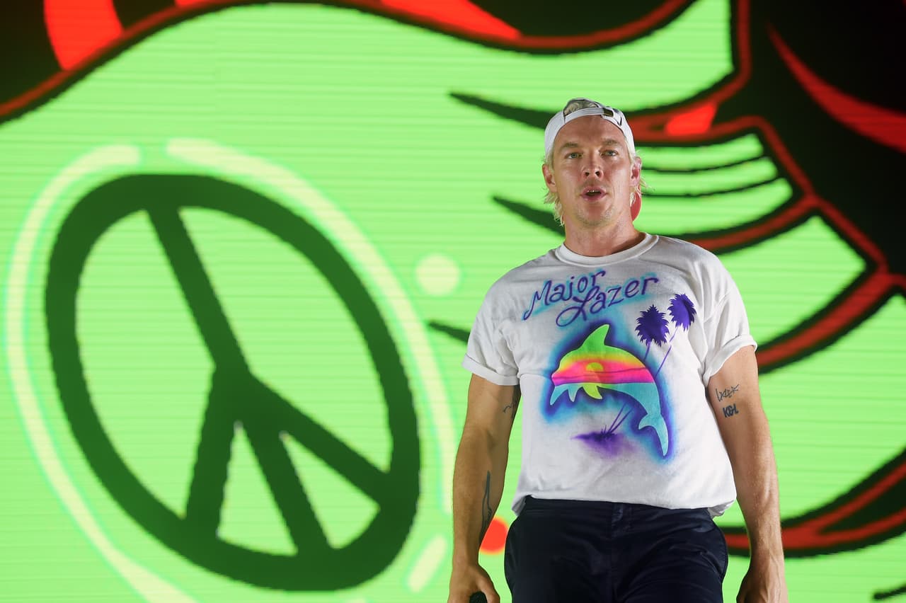 GULF SHORES, AL - MAY 20: Diplo of Major Lazer performs at the Surf Stage during 2017 Hangout Music Festival on May 20, 2017 in Gulf Shores, Alabama. (Photo by Matt Winkelmeyer/Getty Images for Hangout Music Festival)