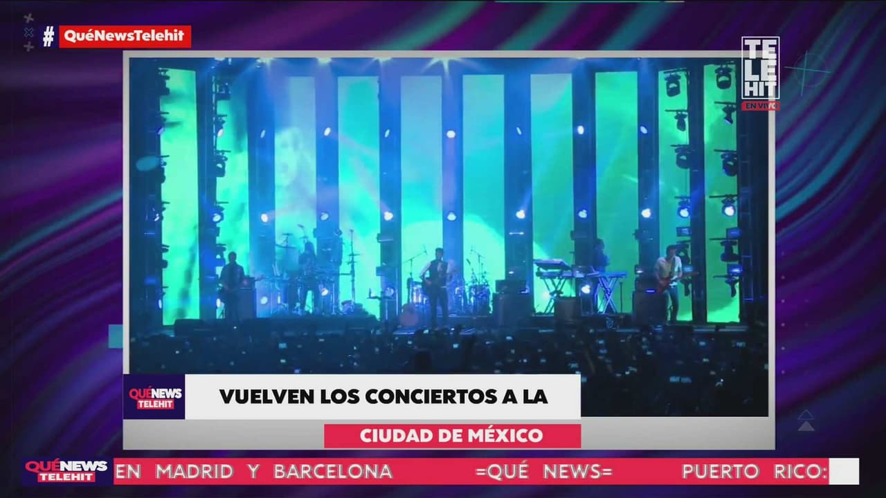 Vuelven los conciertos a la Ciudad de México