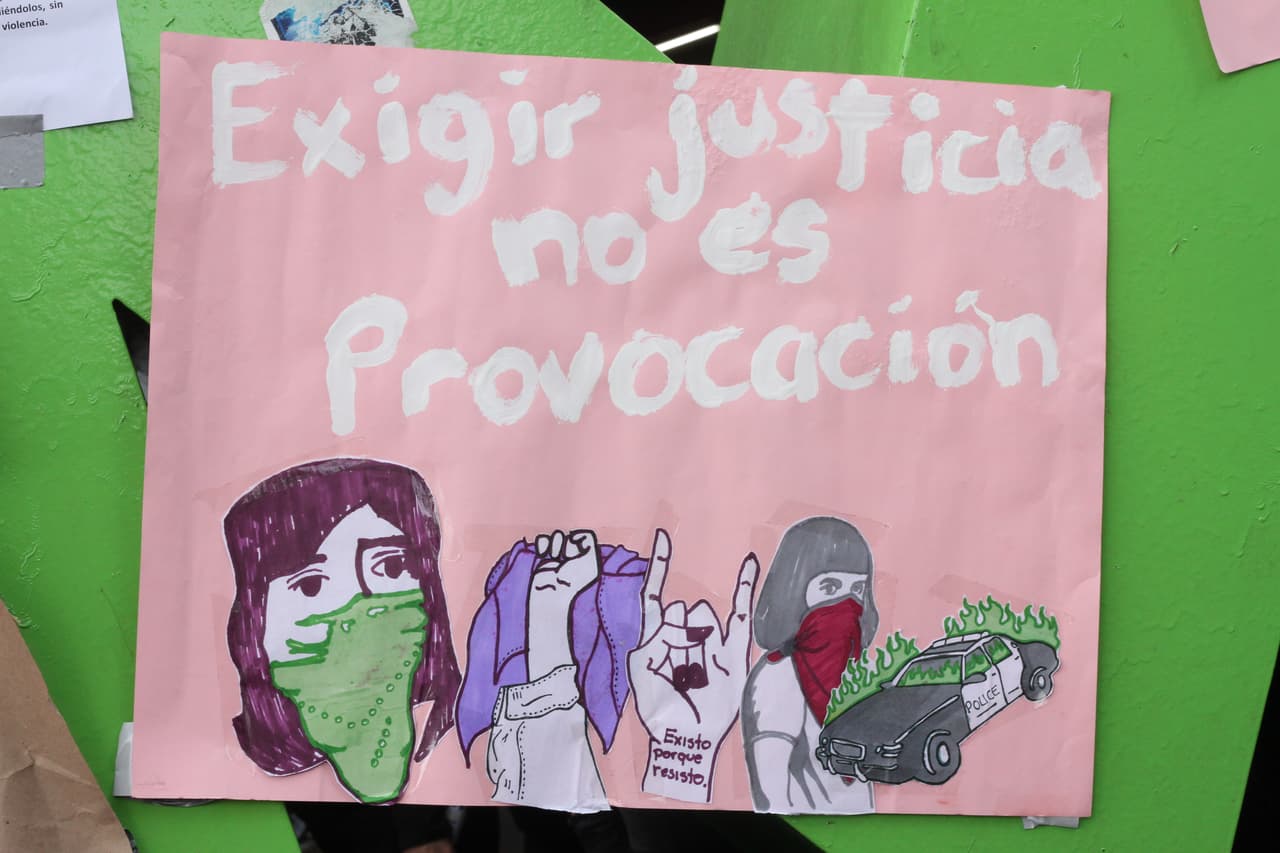 "Exigir justicia no es provocación".