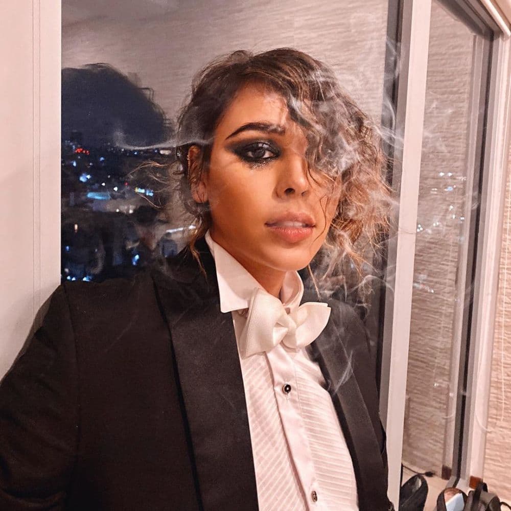 Danna Paola y el resto del elenco de Élite (2018) se disfrazaron de los personajes de la famosa serie de HBO, Euphoria (2019). Específicamente, la mexicana eligió ser Rue, quien es interpretada por Zendaya en el show.