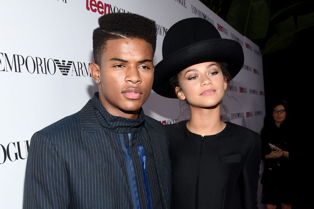 Zendaya y Trevor Jackson en 2014