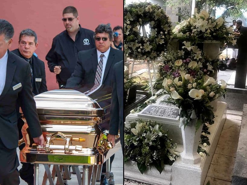 José José falleció el 28 de septiembre del 2019 y entre todas las peculiaridades que surgieron durante su entierro, el ataúd bañado en oro fue una de las cosas que más resaltaron.Su cuerpo se encuentra enterrado en el Panteón Francés, aunque el ataúd bañado en oro fue regresado a su familia.