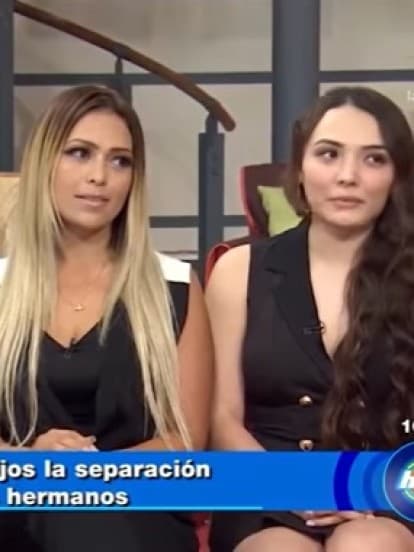 El 12 de septiembre de 2018, Erika, la hermana de Karla Luna, se presentó con sus dos sobrinos mayores, Estefany y José Rubén, en el programa 'Hoy' para exponer cómo Américo se llevó a sus dos medias hermanas, Sara Valentina y Nina Victoria, junto a Gabriel, hijo que Karla Panini tuvo con Óscar Burgos.