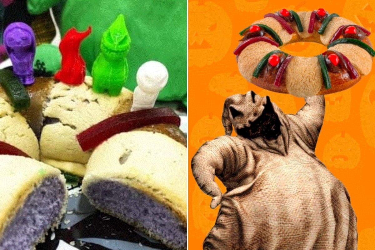 Una cafetería en la CDMX creó una 'extraña' Rosca de Reyes