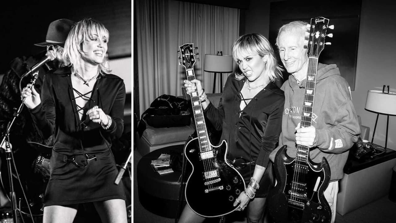 Así se escucha Miley Cyrus cantando un cover de The Doors