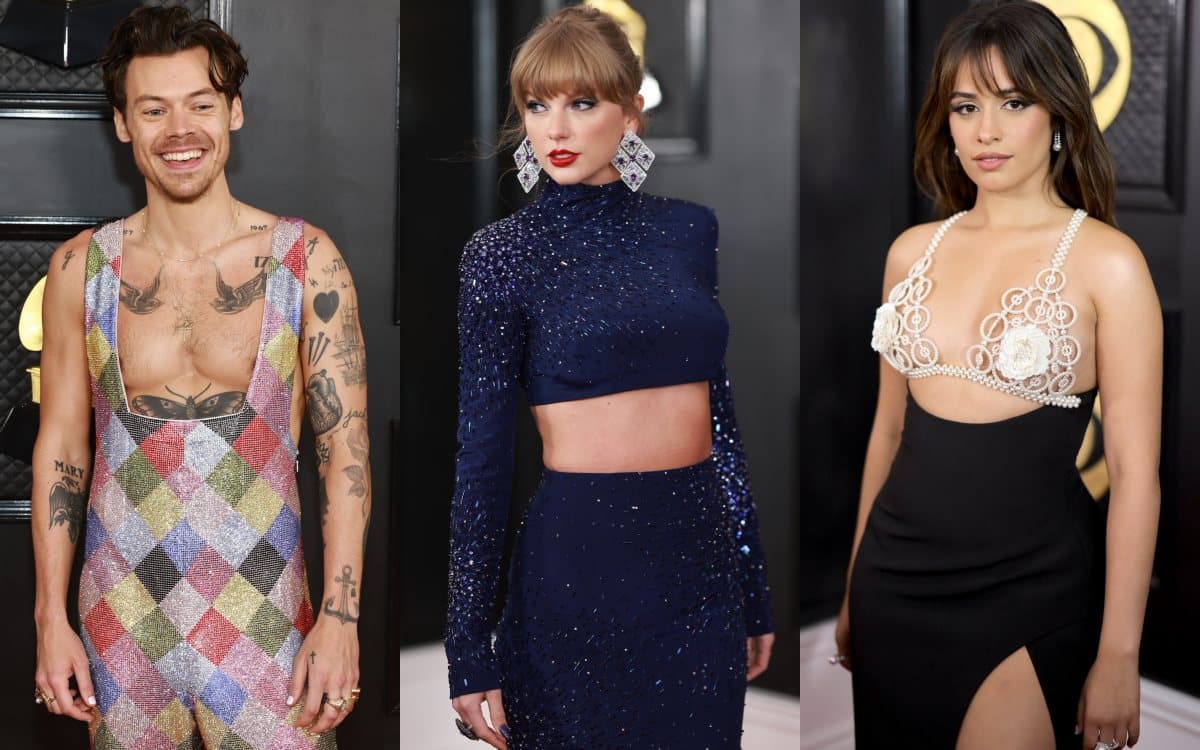 Harry Styles, Taylor Swift y Camila Cabello robaron miradas en los Grammy 2023
