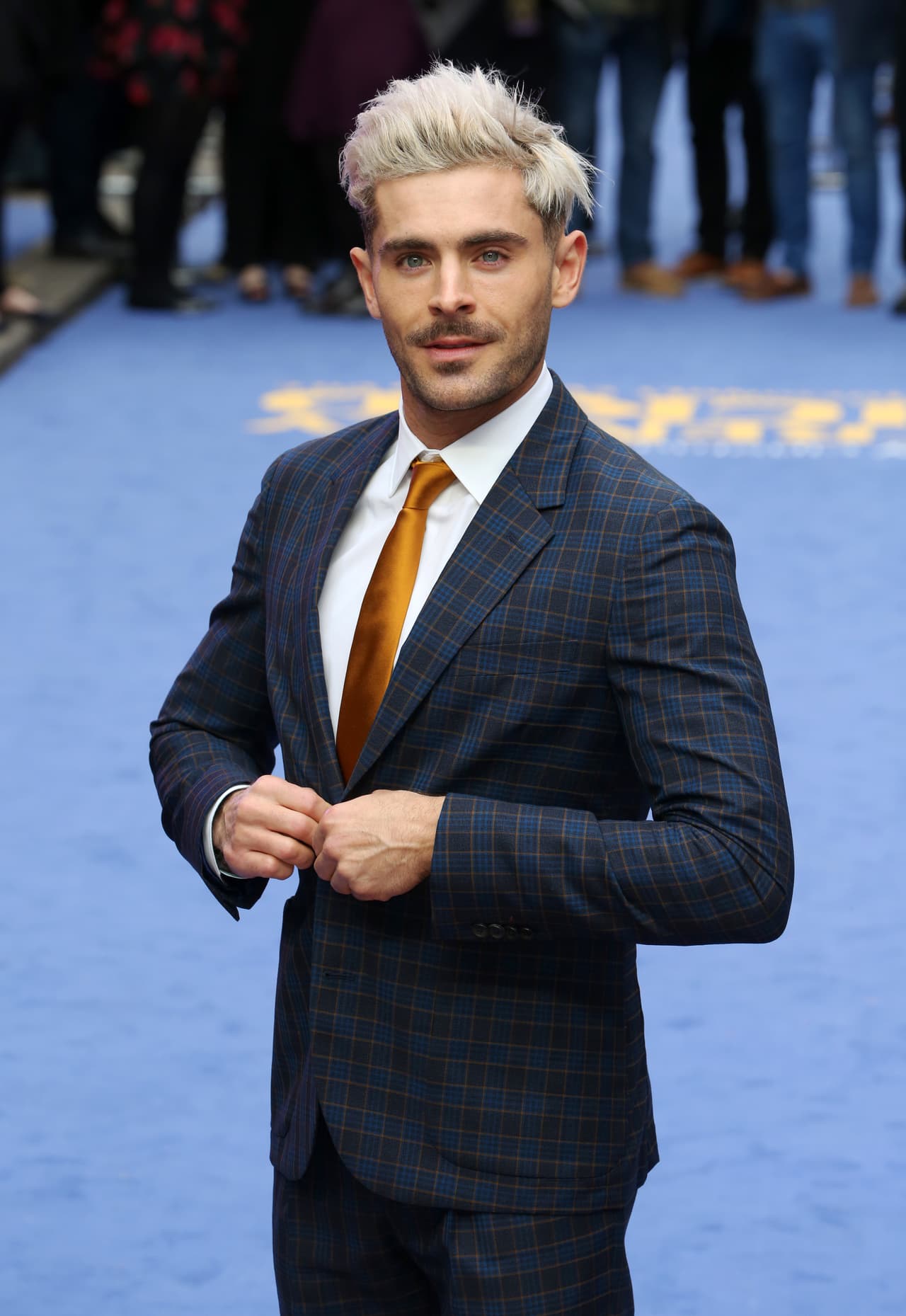 LONDON, UNITED KINGDOM - 2019/04/24: Zac Efron attends the European Premiere of Extremely Wicked, Shockingly Evil and Vile at The Curzon Mayfair in London. (Photo by Brett Cove/SOPA Images/LightRocket via Getty Images)