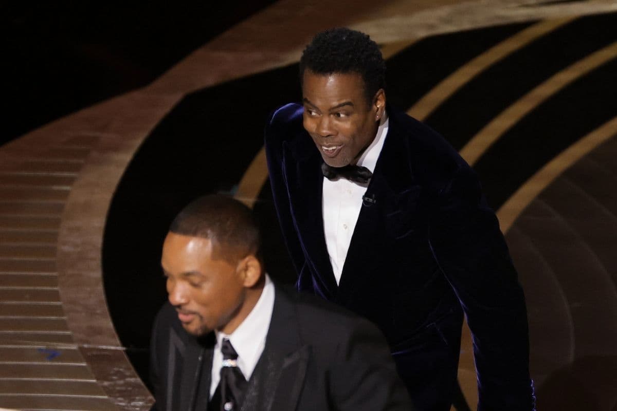 La reacción de Chris Rock ante Will Smith en premios Oscar