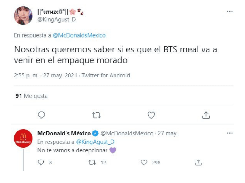 McDonald's da detalles del BTS Meal en México