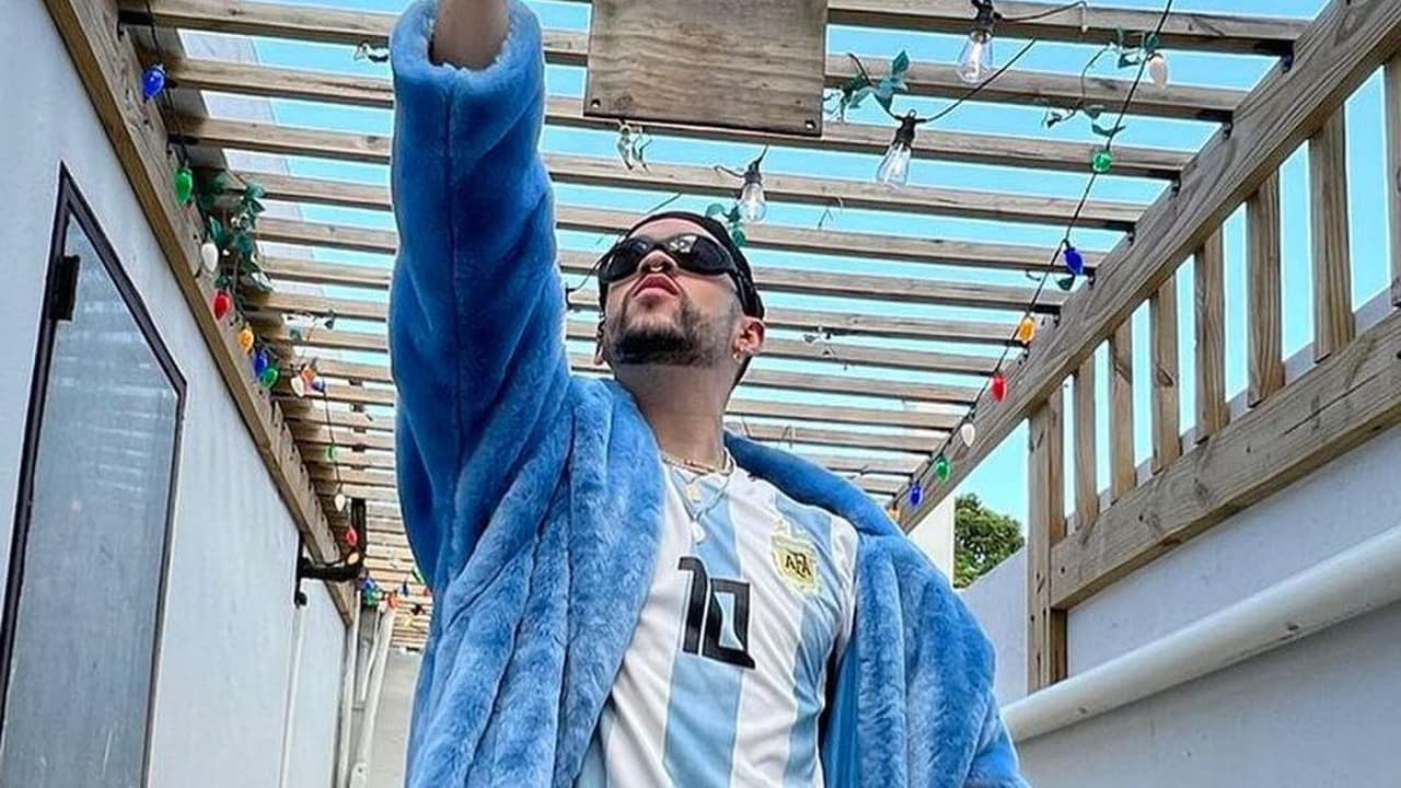 Bad Bunny celebra con todo la victoria de Argentina en el Mundial