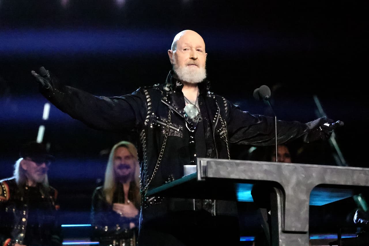 Rob Halford recibe el premio del Rock and Roll Hall of Fame