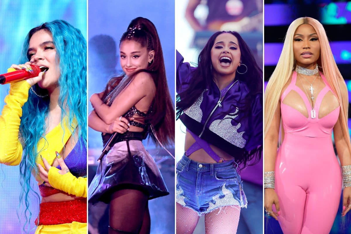 Karol G, Ariana Grande, Becky G y Nicki Minaj