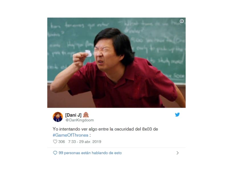 A pesar de ello, algunos fans se burlaron de la oscura ambientación, pues era confuso distinguir que pasaba y con quien.