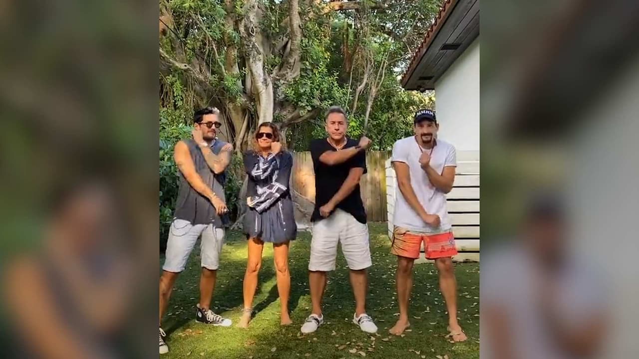Mau y Ricky logran que su papá, Ricardo Montaner, baile con ellos en TikTok (VIDEO)