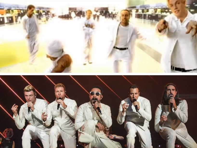 Un 12 de abril pero de 1999, Backstreet Boys lanzó 'I Want It That Way', video musical que se convirtió en una referencia para la cultura boy band. A 20 años de su lanzamiento, la comparación de su estilo es notable.