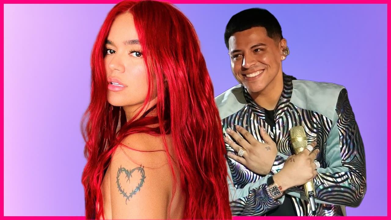 Karol G cantó 'Tusa' con Grupo Firme en su concierto y perrearon juntos