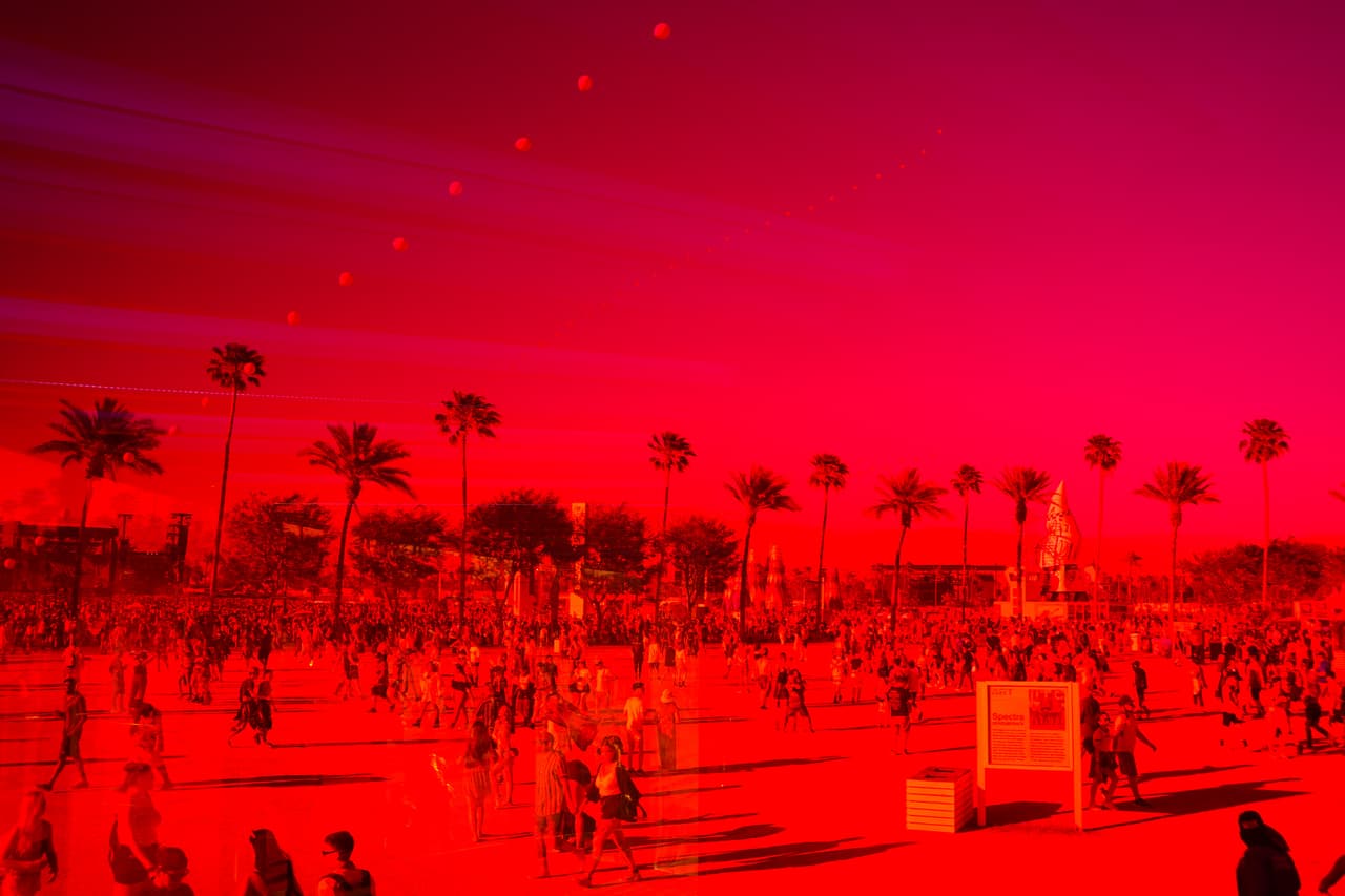 INDIO, CALIFORNIA - APRIL 21: Festival atmosphere at the 2019 Coachella Valley Music And Arts Festival - Weekend 2 on April 21, 2019 in Indio, California. (Photo by Presley Ann/Getty Images for Coachella)