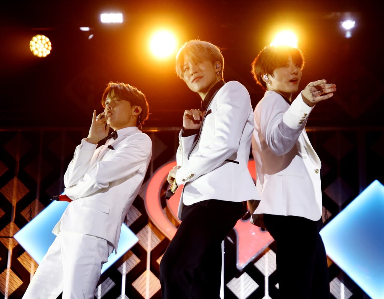 J-Hope, Jimin y Jungkook de BTS (2019)