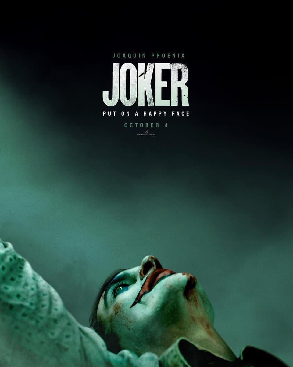 Joker será estrenada el 4 de octubre del 2019.