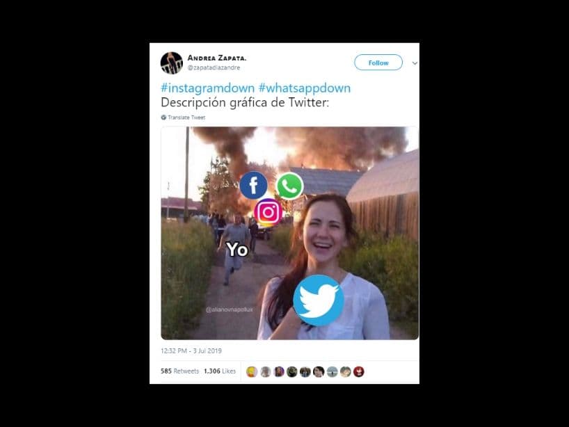 Como cuando Twitter disfruta como los usuarios se refugian en su red social.