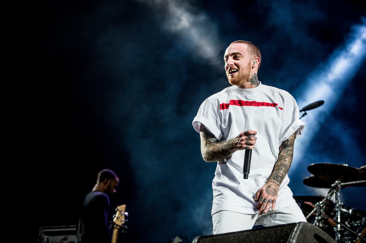 Mac Miller performs at Coachella Music & Arts Festival at the Empire Polo Club on Friday, April 14, 2017, in Indio, Calif. (Photo by Amy Harris/Invision/AP)