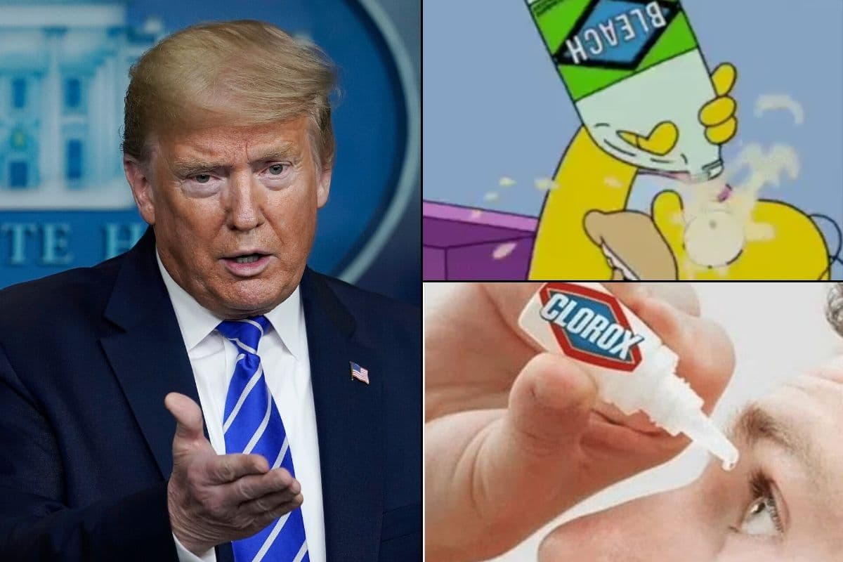 El presidente de los Estados Unidos de América, Donald Trump sugirió durante su conferencia de prensa que se considerara la posibilidad de una inyección de desinfectante como tratamiento para erradicar el coronavirus.