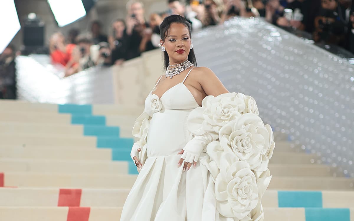 Rihanna reveló en la MET Gala cómo está viviendo su segundo embarazo