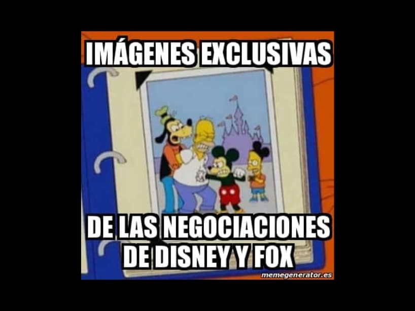 Homero Simpson será parte del mundo de Disney, al parecer no le fue bien en la negociación.