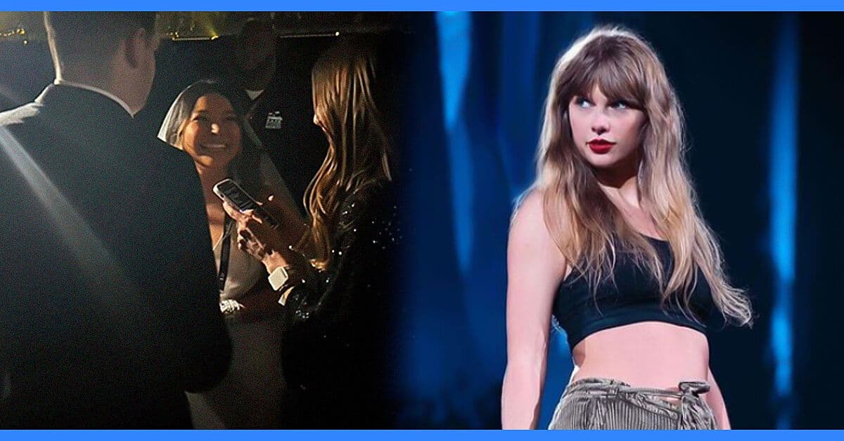 Pareja se casa durante un concierto de “The Eras Tour” de Taylor Swift