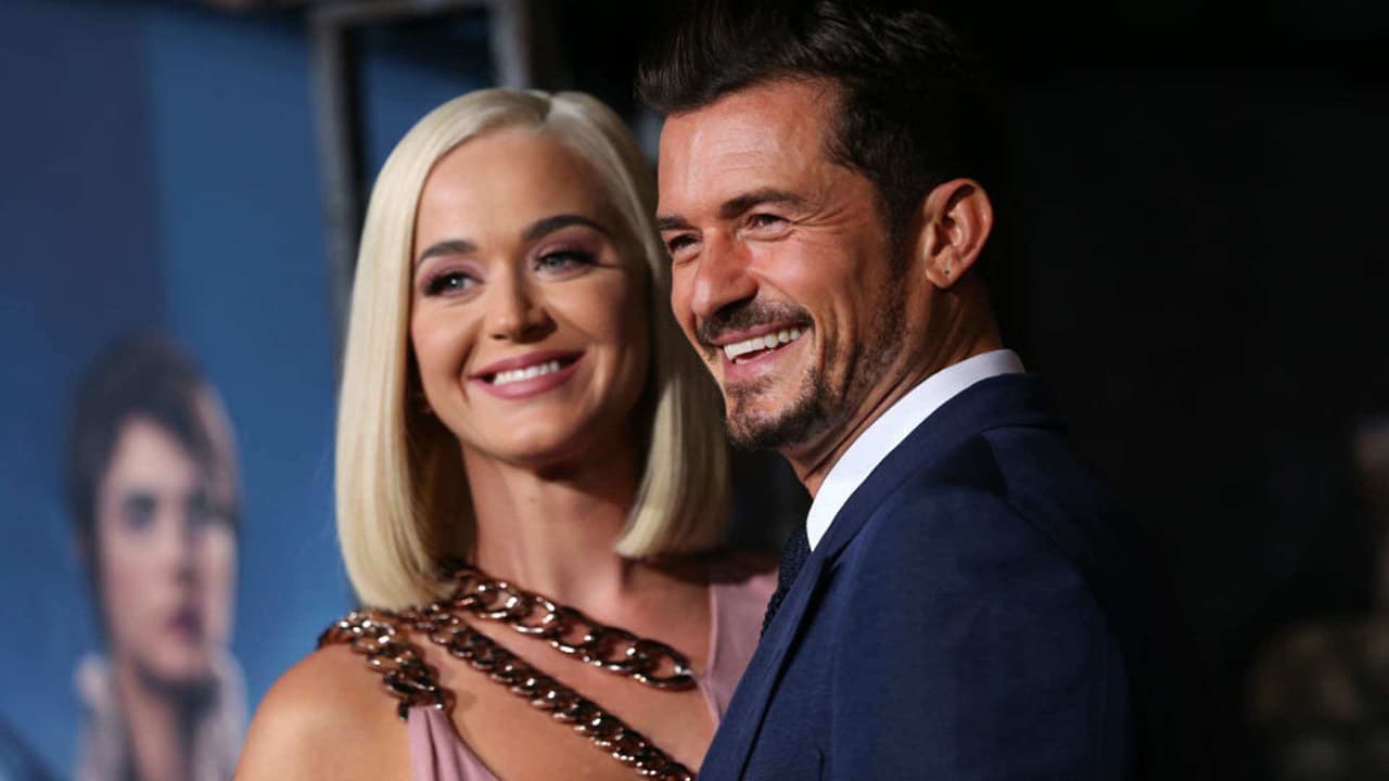Orlando Bloom le dedica un romántico mensaje a Katy Perry en investidura de Biden