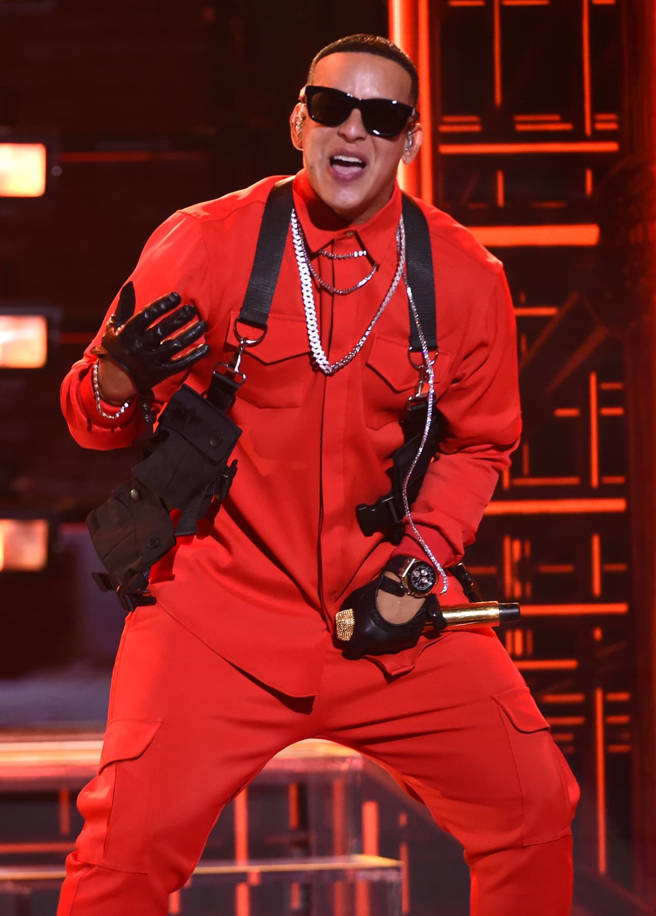 Daddy Yankee performs at the Latin American Music Awards on Thursday, Oct. 17, 2019, at the Dolby Theatre in Los Angeles. (Photo by Chris Pizzello/Invision/AP)