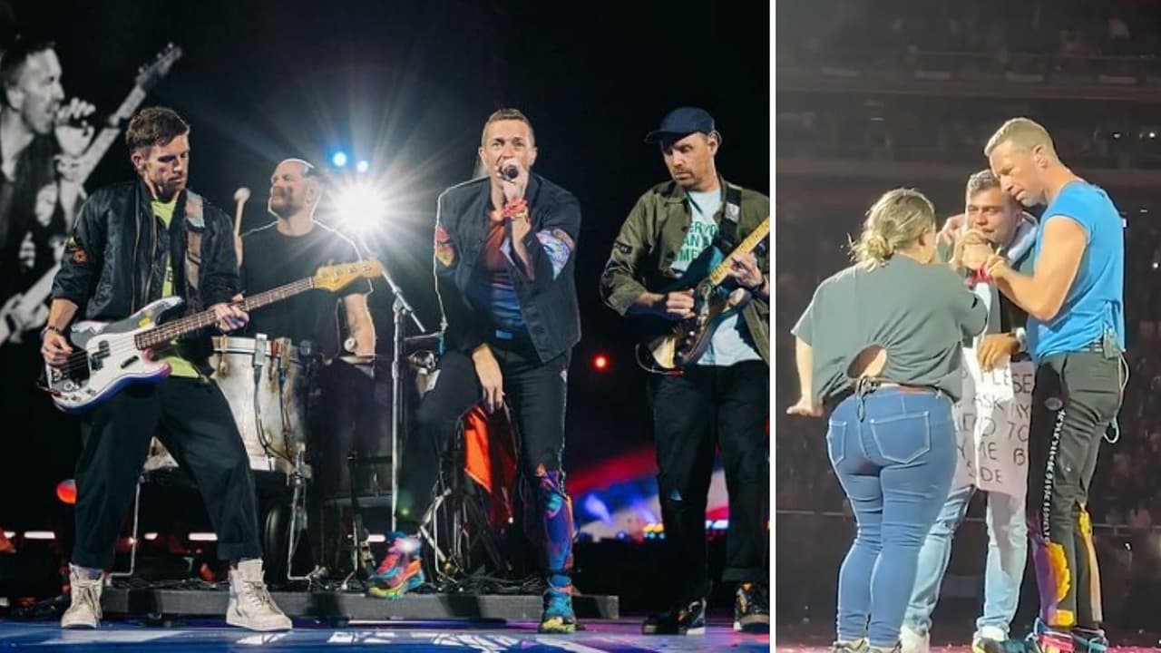 Coldplay y las propuestas de matrimonio más conmovedoras