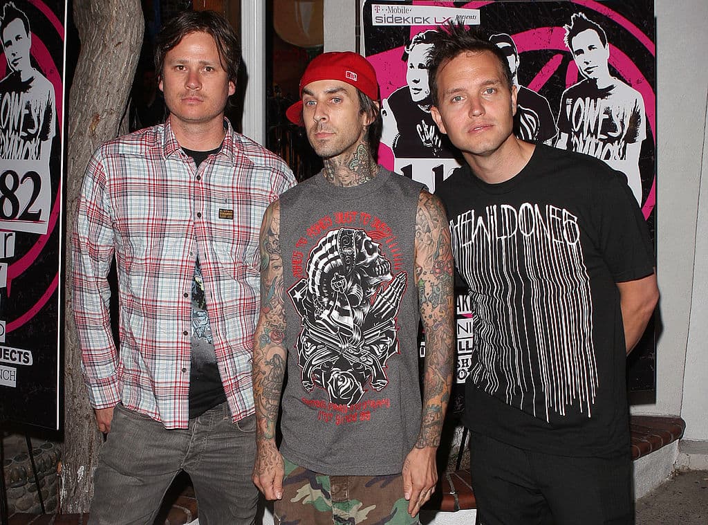 Blink-182 con su alineación original en 2009