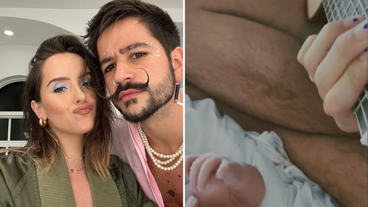 Camilo conmueve al cantarle ‘Índigo’ a su bebita