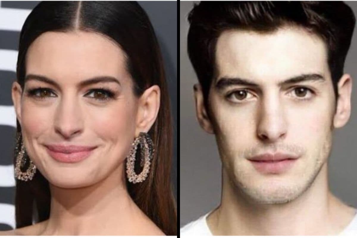 Anne Hathaway.
<br>
<br>La cuarentena ha hecho que más de un usuario de Internet busque la manera de divertirse y ahora comenzaron a publicar fotos de personajes famsos, cambiándoles el sexo.
<br>