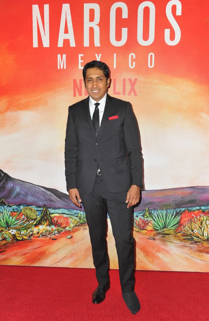 LOS ANGELES, CALIFORNIA - NOVEMBER 14: Tenoch Huerta attends Netflix's 'Narcos: Mexico' Season 1 Premiere at Regal Cinemas L.A. Live on November 14, 2018 in Los Angeles, California. (Photo by Rachel Luna/Getty Images)
