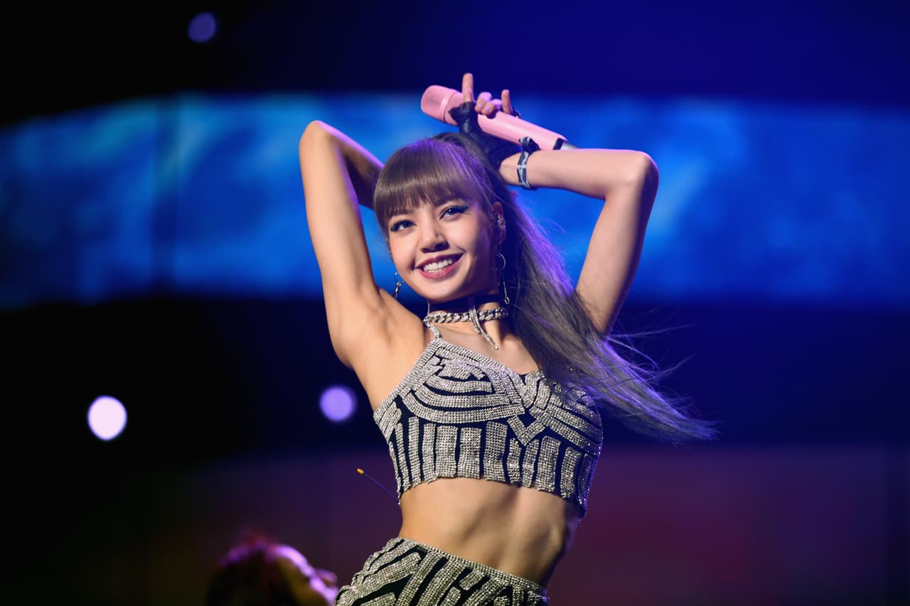 INDIO, CA - APRIL 12: Lisa of BLACKPINK performs at Sahara Tent during the 2019 Coachella Valley Music And Arts Festival on April 12, 2019 in Indio, California. (Photo by Rich Fury/Getty Images for Coachella)