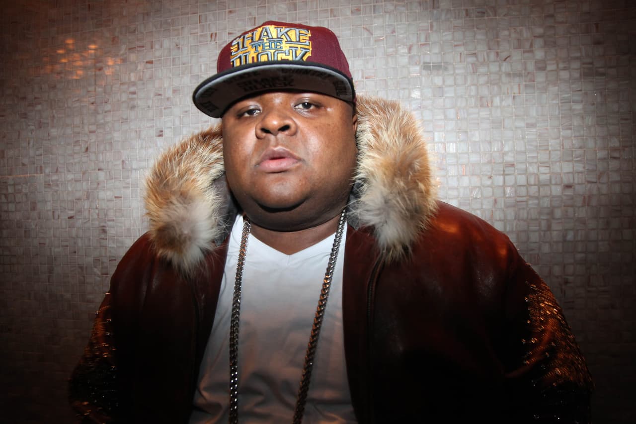 NEW YORK, NY - JANUARY 03: Fred The Godson attends the Slowbucks.TV Re-Launch at Taj Lounge on January 3, 2012 in New York City. (Photo by Johnny Nunez/WireImage)