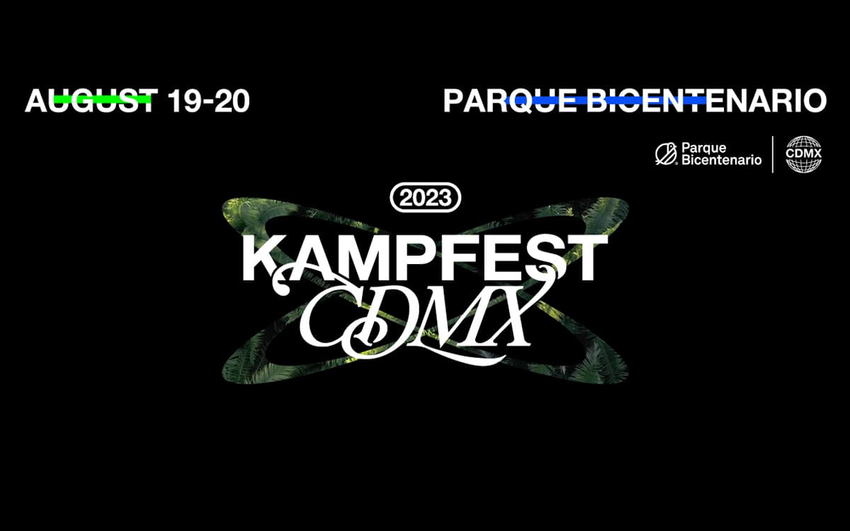 La primera edición del KAMP FEST CDMX se realizará el 19 y 20 de agosto en el Parque Bicentenario