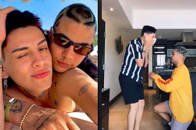 El novio de Kunno le 'propone' matrimonio en TikTok