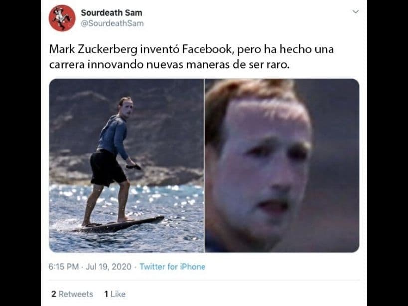 Mark Zuckerberg está procurando volverse dueño de un pedazo de tierra en Hawái, lugar en donde se le ve en la foto. Sin embargo tiene detractores que quieren evitarlo.
<br>